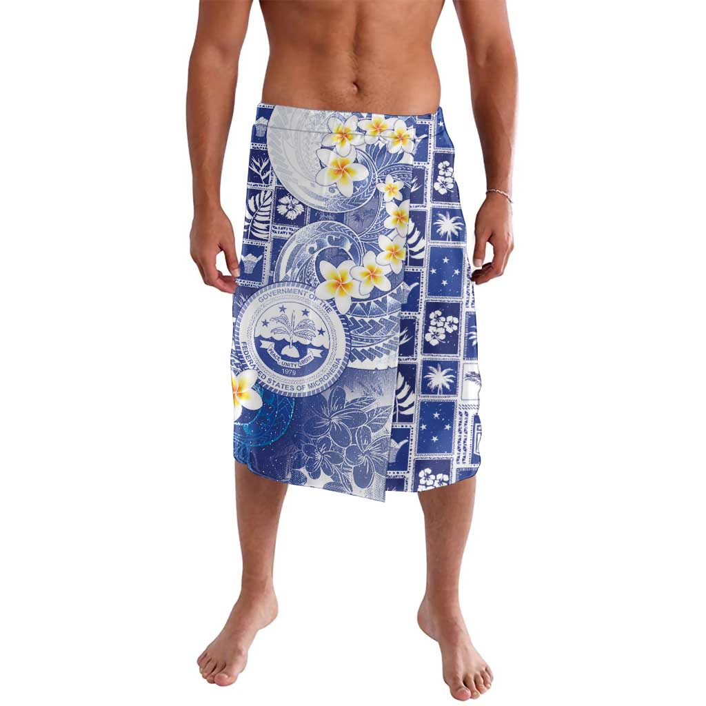 Federated States Of Micronesia Christmas Lavalava Retro Style Bright Version - Polynesian Pride