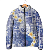 Federated States Of Micronesia Christmas Padded Jacket Retro Style Bright Version LT05 - Polynesian Pride