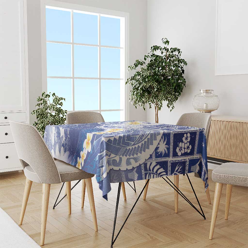 Federated States Of Micronesia Christmas Tablecloth Retro Style Bright Version - Polynesian Pride