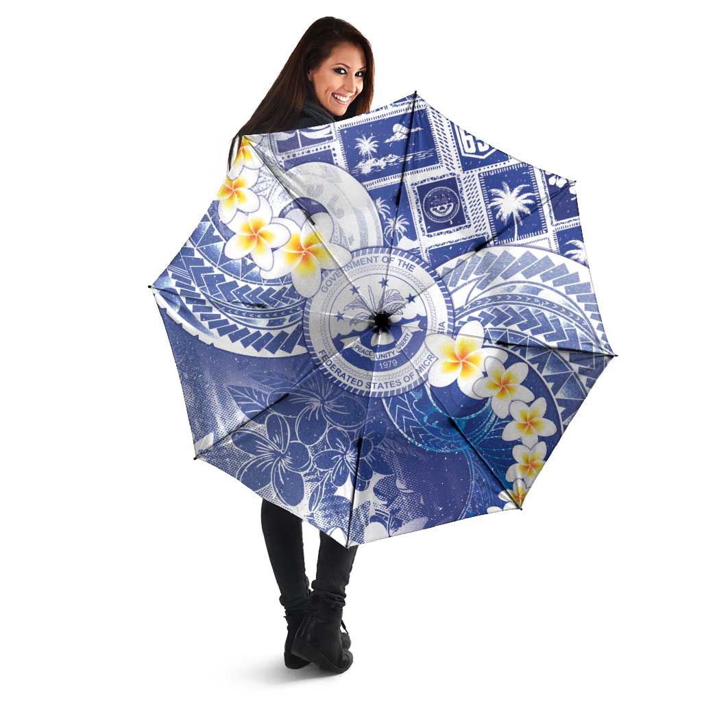 Federated States Of Micronesia Christmas Umbrella Retro Style Bright Version LT05 - Polynesian Pride