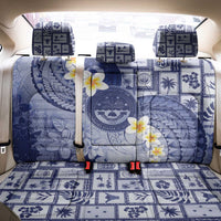 Federated States Of Micronesia Christmas Back Car Seat Cover Retro Style Dark Version LT05 - Polynesian Pride