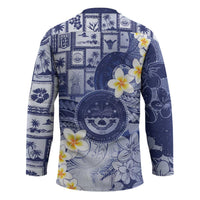 Federated States Of Micronesia Christmas Hockey Jersey Retro Style Dark Version LT05 - Polynesian Pride