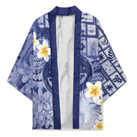 Federated States Of Micronesia Christmas Kimono Retro Style Dark Version LT05 Unisex Navy - Polynesian Pride