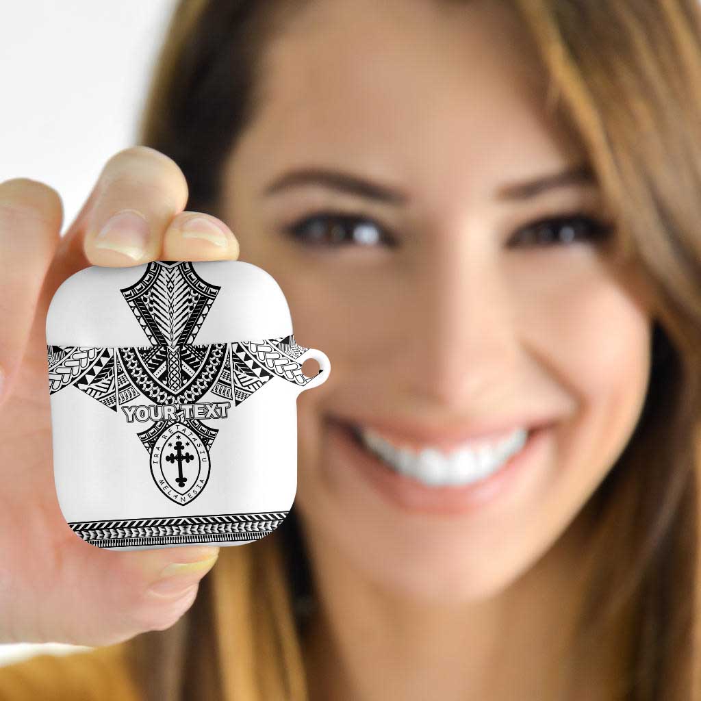 Personalised Melanesian Brotherhood AirPods Case With Tribal Pattern - Polynesian Pride