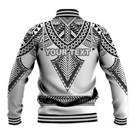 Personalised Melanesian Brotherhood Baseball Jacket With Tribal Pattern - Polynesian Pride