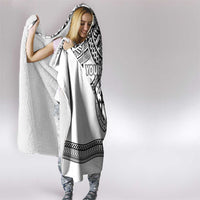 Personalised Melanesian Brotherhood Hooded Blanket With Tribal Pattern - Polynesian Pride