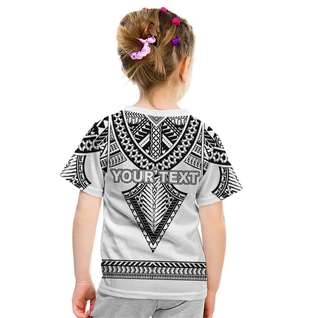 Personalised Melanesian Brotherhood Kid T Shirt With Tribal Pattern LT05 - Polynesian Pride