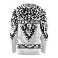 Personalised Melanesian Brotherhood Long Sleeve Shirt With Tribal Pattern - Polynesian Pride