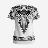 Personalised Melanesian Brotherhood Scrub Top With Tribal Pattern - Polynesian Pride