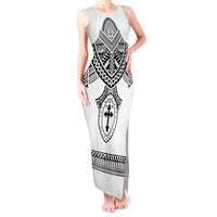 Personalised Melanesian Brotherhood Tank Maxi Dress With Tribal Pattern - Polynesian Pride