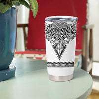 Personalised Melanesian Brotherhood Tumbler Cup With Tribal Pattern LT05 - Polynesian Pride