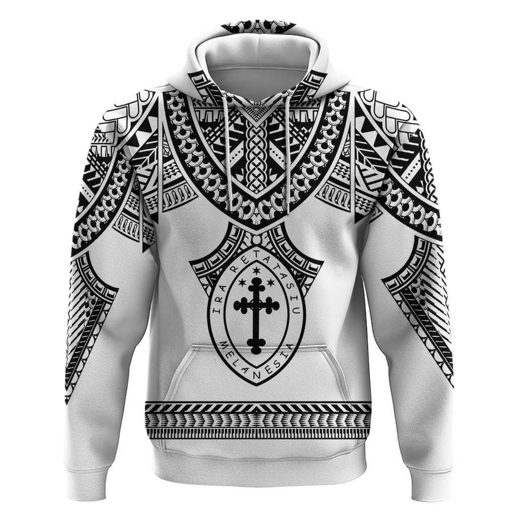 Personalised Melanesian Brotherhood Zip Hoodie With Tribal Pattern - Polynesian Pride