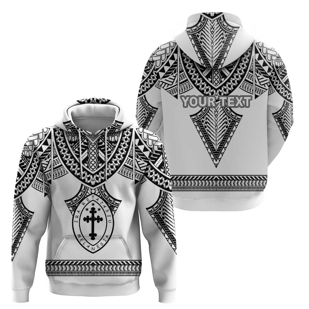 Personalised Melanesian Brotherhood Zip Hoodie With Tribal Pattern - Polynesian Pride