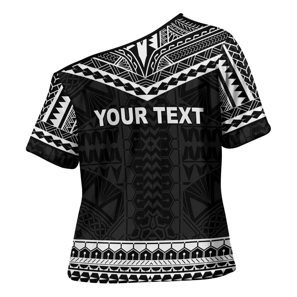 Personalised Melanesian Brotherhood Cross Shoulder Shirt Ministry Faith And Mission LT05 - Polynesian Pride