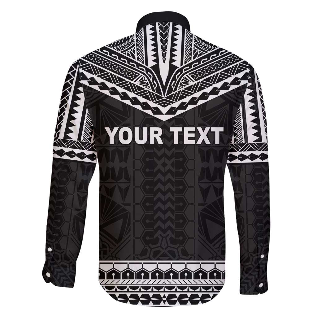 Personalised Melanesian Brotherhood Family Matching Long Sleeve Bodycon Dress and Hawaiian Shirt Ministry Faith And Mission LT05 - Polynesian Pride