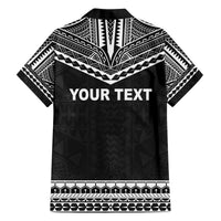 Personalised Melanesian Brotherhood Family Matching Off The Shoulder Long Sleeve Dress and Hawaiian Shirt Ministry Faith And Mission LT05 - Polynesian Pride