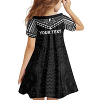Personalised Melanesian Brotherhood Family Matching Off Shoulder Short Dress and Hawaiian Shirt Ministry Faith And Mission LT05 - Polynesian Pride