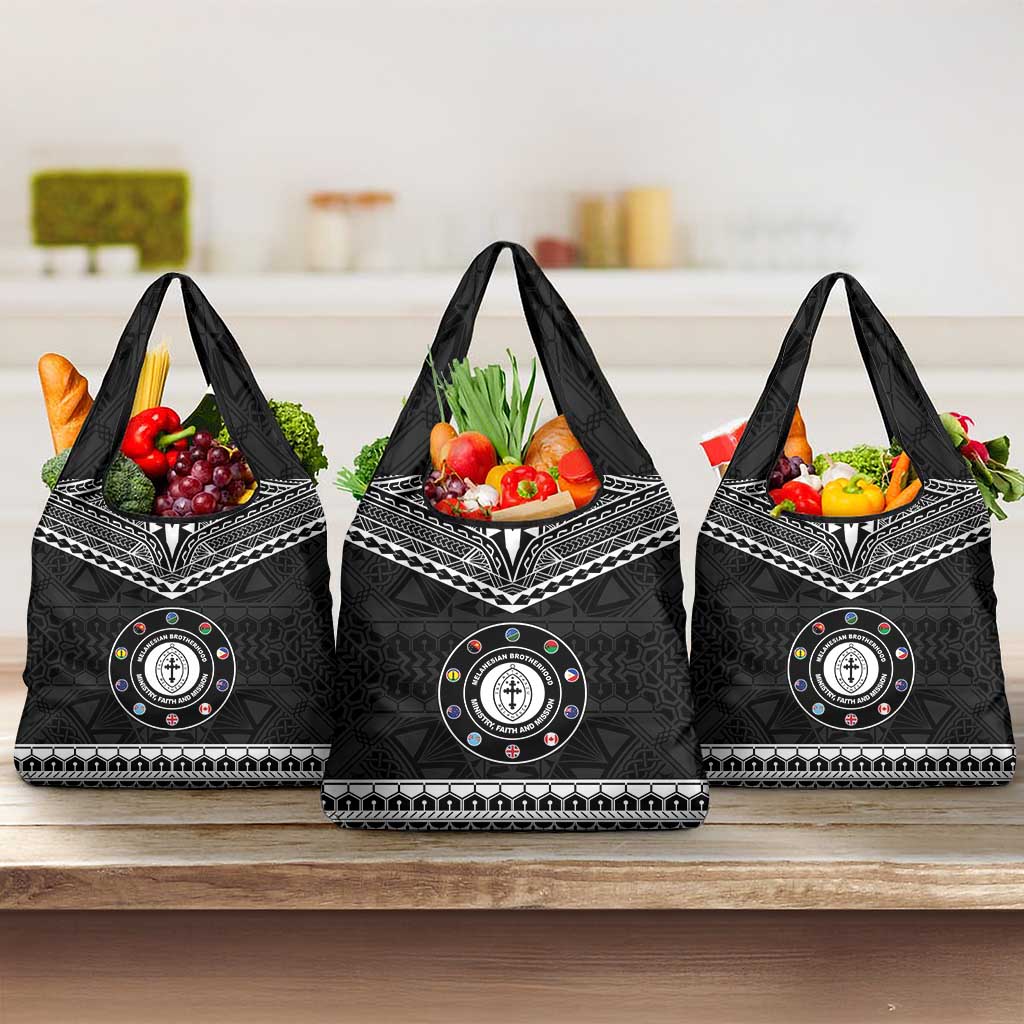 Melanesian Brotherhood Grocery Bag Ministry Faith And Mission LT05 3-pack One Size Black - Polynesian Pride