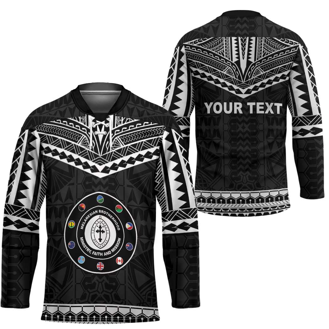 Personalised Melanesian Brotherhood Hockey Jersey Ministry Faith And Mission LT05 - Polynesian Pride