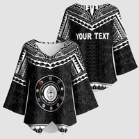 Personalised Melanesian Brotherhood Kimono Sleeve Blouse Ministry Faith And Mission LT05 - Polynesian Pride