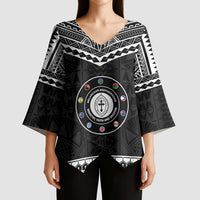 Personalised Melanesian Brotherhood Kimono Sleeve Blouse Ministry Faith And Mission LT05 - Polynesian Pride