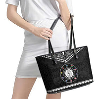 Melanesian Brotherhood Leather Tote Bag Ministry Faith And Mission LT05 - Polynesian Pride