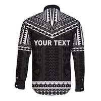Personalised Melanesian Brotherhood Long Sleeve Button Shirt Ministry Faith And Mission LT05 - Polynesian Pride