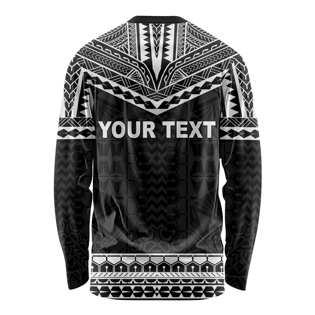 Personalised Melanesian Brotherhood Long Sleeve Shirt Ministry Faith And Mission LT05 - Polynesian Pride