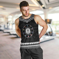 Personalised Melanesian Brotherhood Men Tank Top Ministry Faith And Mission LT05 Black - Polynesian Pride
