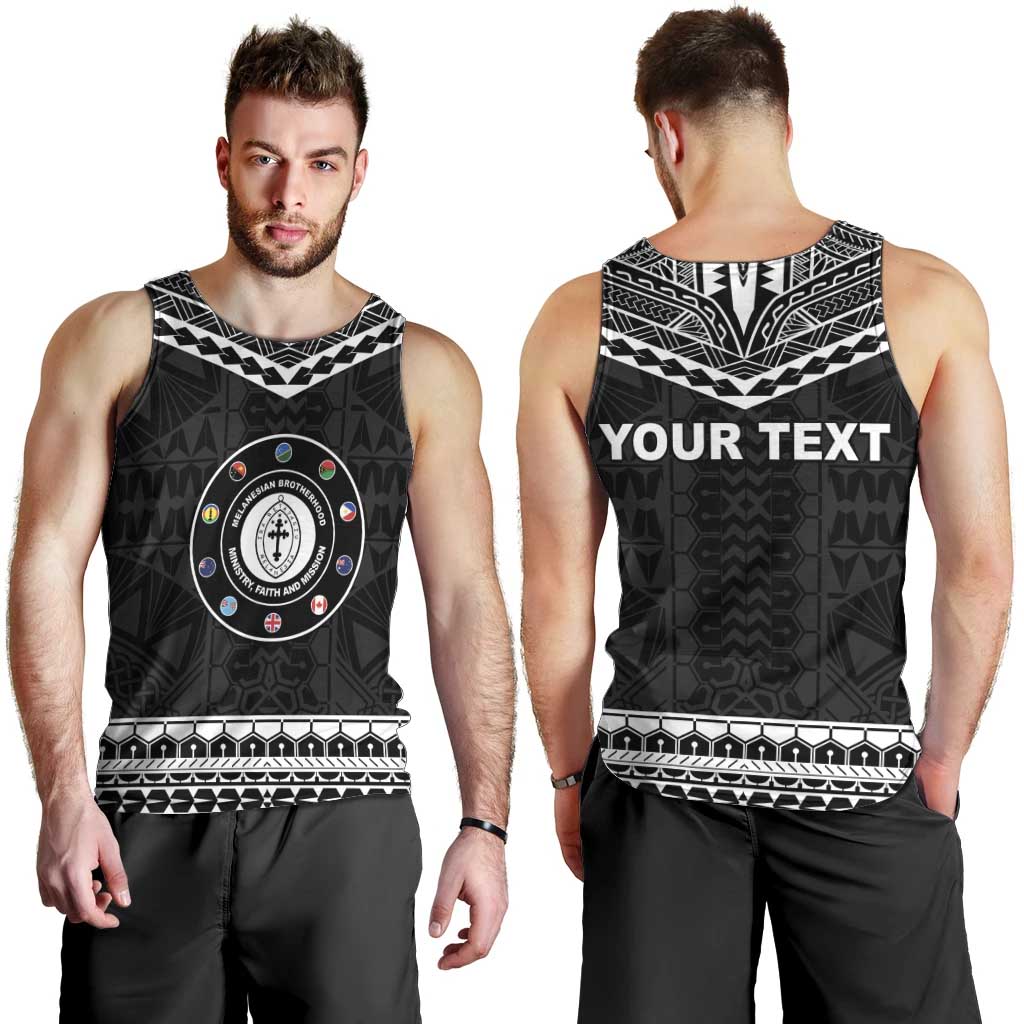 Personalised Melanesian Brotherhood Men Tank Top Ministry Faith And Mission LT05 - Polynesian Pride