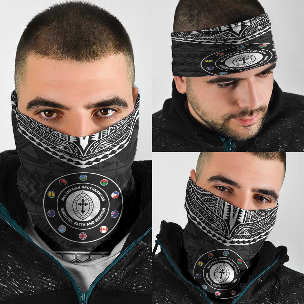 Melanesian Brotherhood Neck Gaiter Ministry Faith And Mission - Polynesian Pride