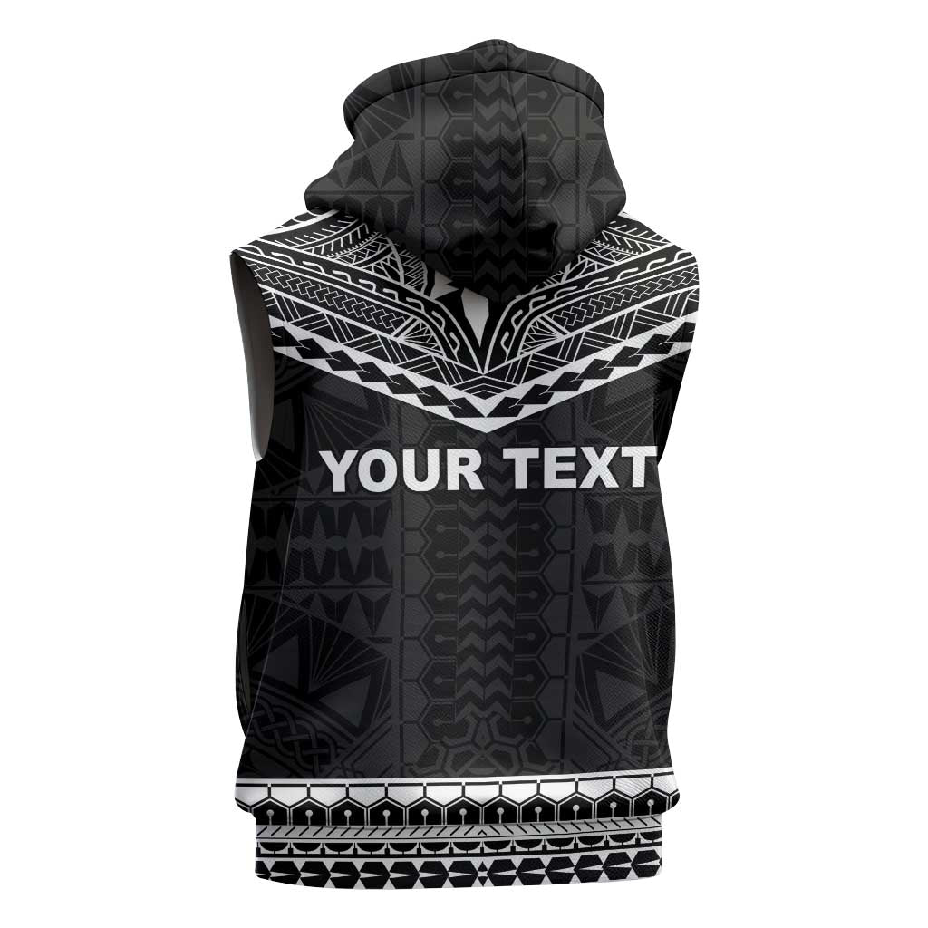 Personalised Melanesian Brotherhood Sleeveless Zip Hoodie Ministry Faith And Mission LT05 - Polynesian Pride