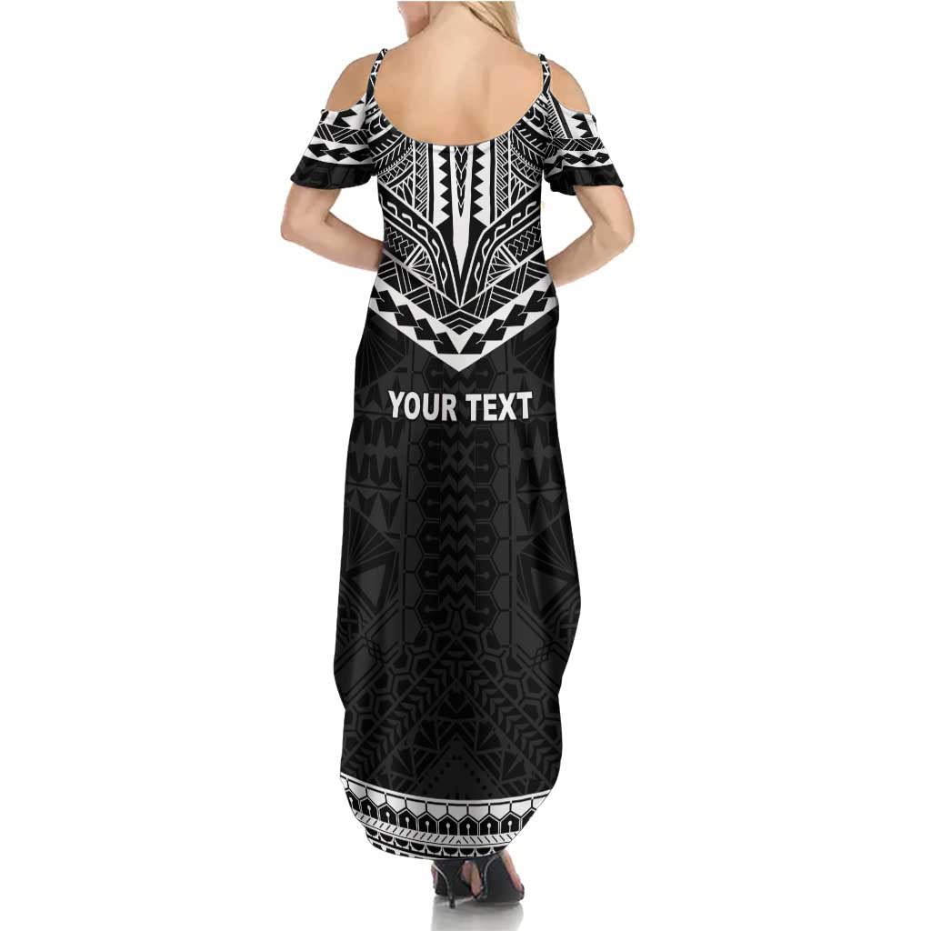 Personalised Melanesian Brotherhood Summer Maxi Dress Ministry Faith And Mission LT05 - Polynesian Pride