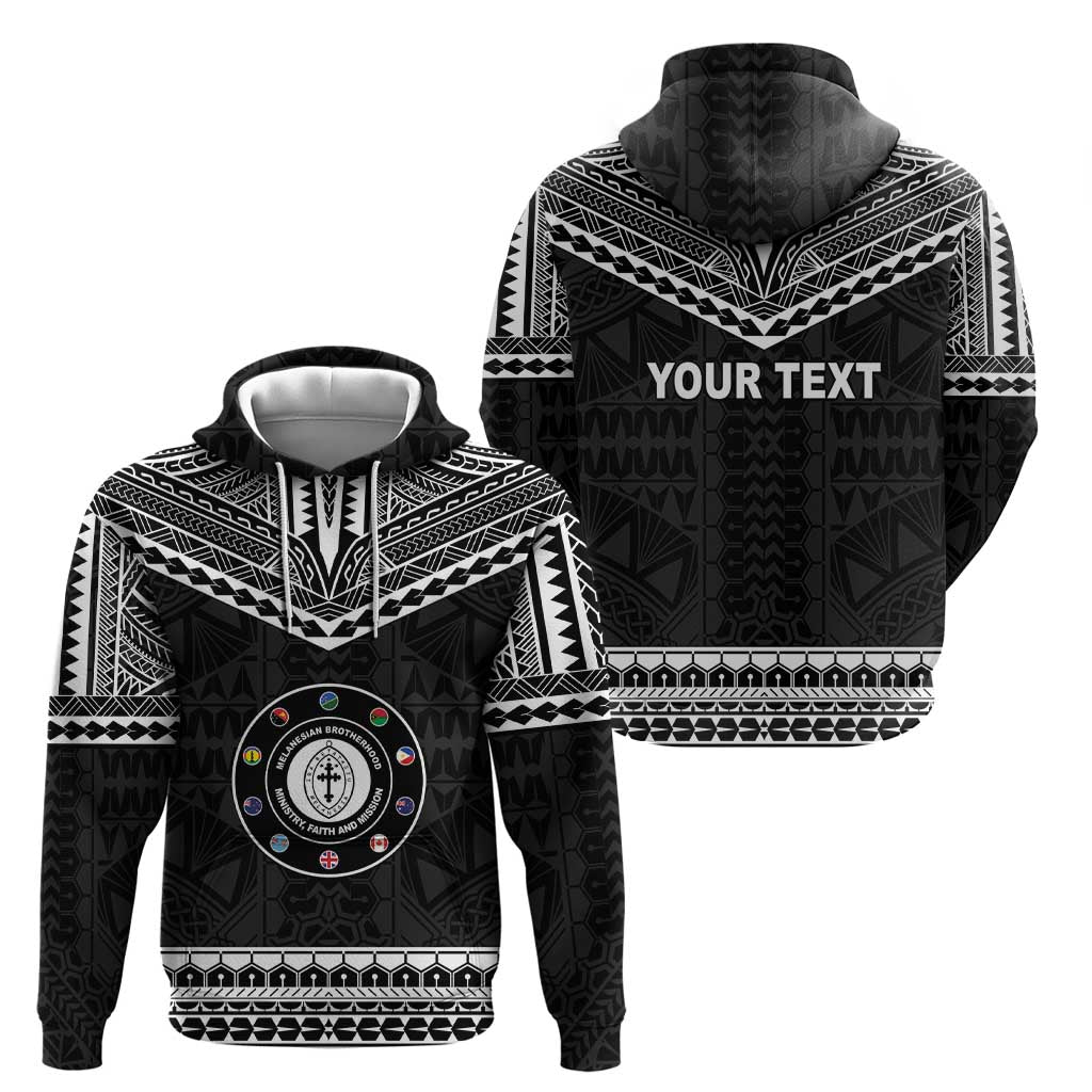 Personalised Melanesian Brotherhood Zip Hoodie Ministry Faith And Mission LT05 - Polynesian Pride