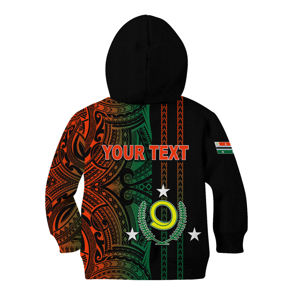 Custom Vanuatu Penama Kid Hoodie Polynesian Tribal LT6 - Polynesian Pride