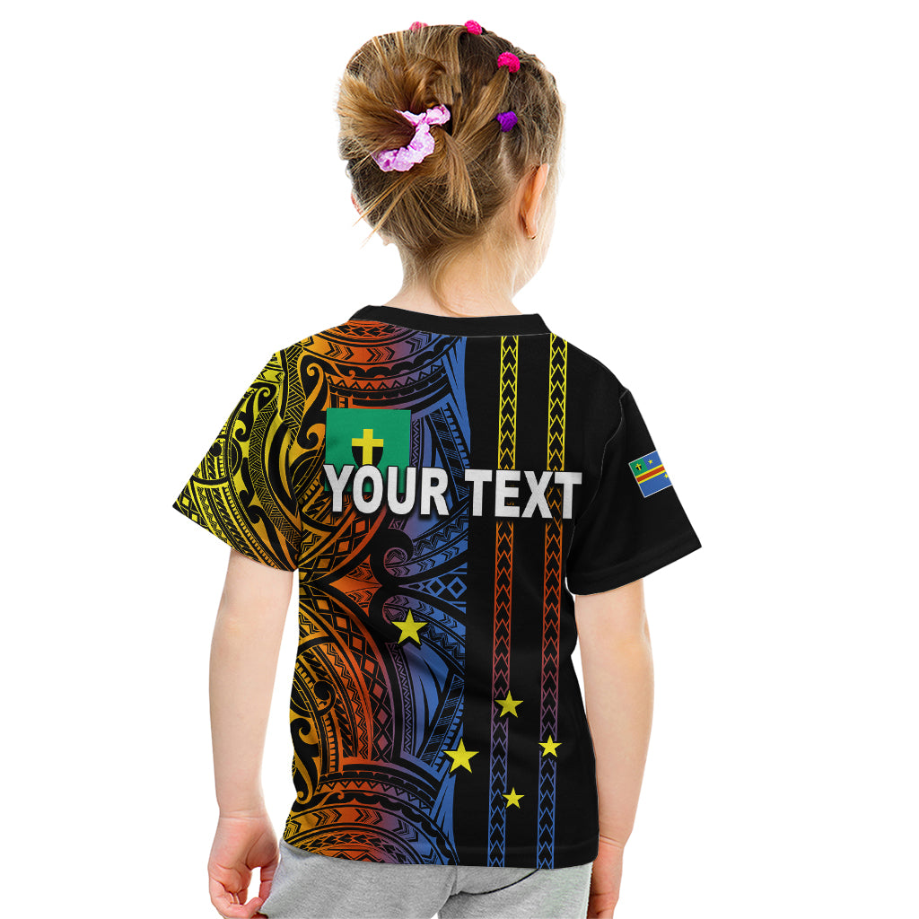 Custom Vanuatu Tafea Kid T Shirt Polynesian Tribal LT6 - Polynesian Pride