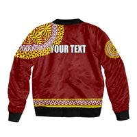 Tonga School Tonga High School Bomber Jacket Tribal Pattern LT6 - Polynesian Pride