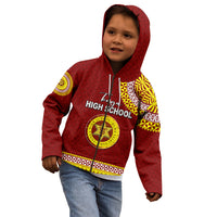 Tonga School Tonga High School Kid Hoodie Tribal Pattern LT6 - Polynesian Pride