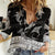 Polynesian Tribal Women Casual Shirt with Sharks Tattoo White LT6 Female White - Polynesian Pride