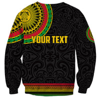 Custom Vanuatu Sweatshirt Polynesia Circle LT6 - Polynesian Pride