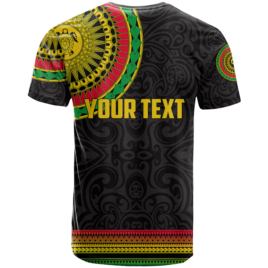 Custom Vanuatu T Shirt Polynesia Circle LT6 - Polynesian Pride