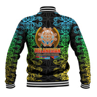 Melanesian Festival 2023 Baseball Jacket Tribal Patterns LT6 - Polynesian Pride