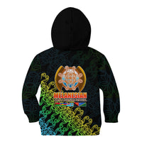 Melanesian Festival 2023 Kid Hoodie Fest'Napuan Black Style LT6 - Polynesian Pride