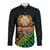 Melanesian Festival 2023 Long Sleeve Button Shirt Fest'Napuan Black Style LT6 Unisex Black - Polynesian Pride
