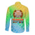 Melanesian Festival 2023 Long Sleeve Button Shirt Fest'Napuan Colorful Style LT6 - Polynesian Pride