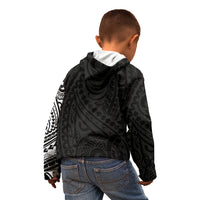 Polynesian Poodle Dog Kid Hoodie Dog In My Heart LT6 - Polynesian Pride