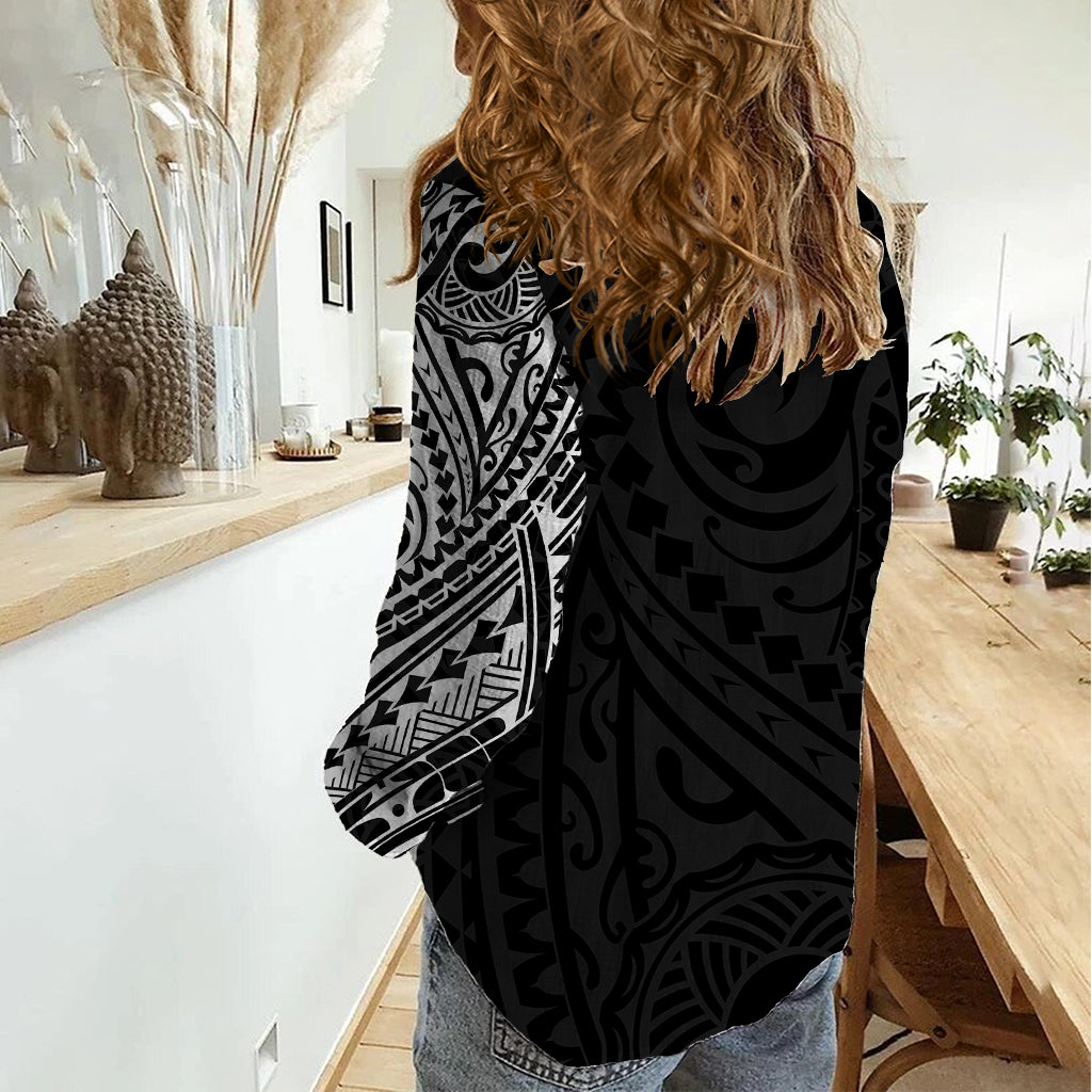 Polynesian German Shepherd Dog Women Casual Shirt Dog In My Heart LT6 - Polynesian Pride