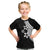 Polynesian Kid T Shirt With Plumeria Flower White LT6 White - Polynesian Pride