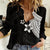 Polynesian Women Casual Shirt With Plumeria Flower White LT6 Female White - Polynesian Pride