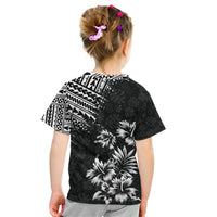 Hawaii Summer Kid T Shirt Mix Polynesian Black LT6 - Polynesian Pride